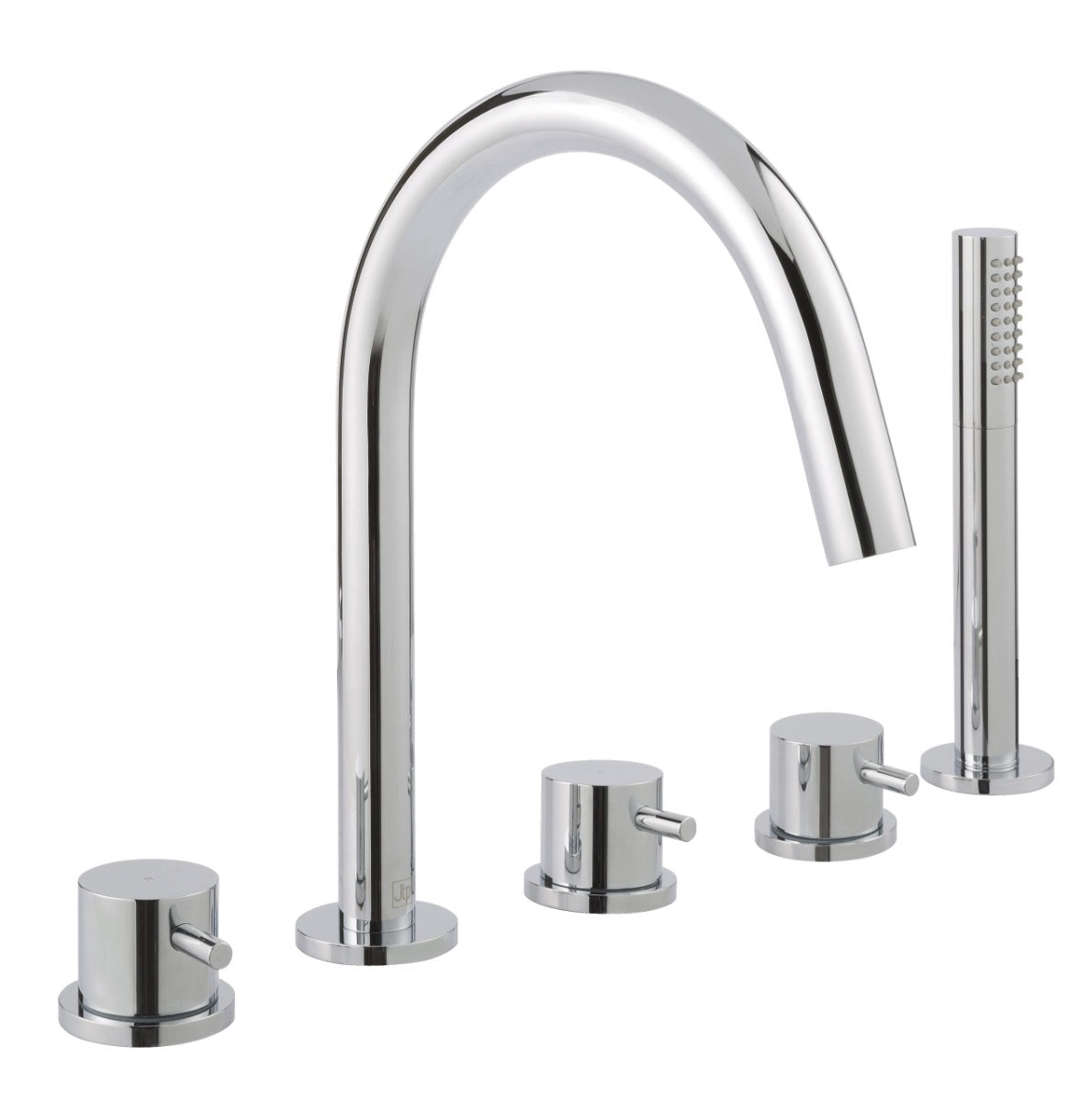 JTP Florence 5 Hole Bath Shower Mixer - Chrome - 55277