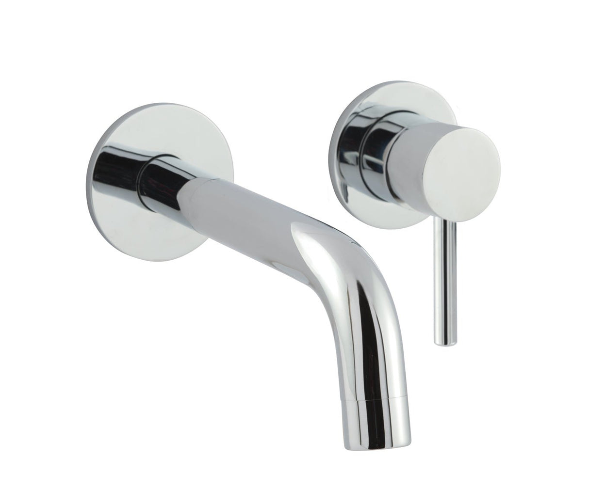 JTP Florence Basin Mixer Tap with Spout - Chrome - 55273 - TAP 'N' SHOWER