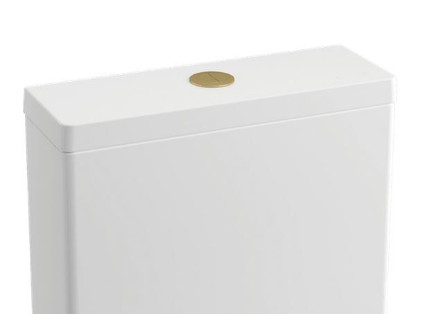 Britton Cistern Button - Brushed Brass - BRBBB1 - TAP 'N' SHOWER