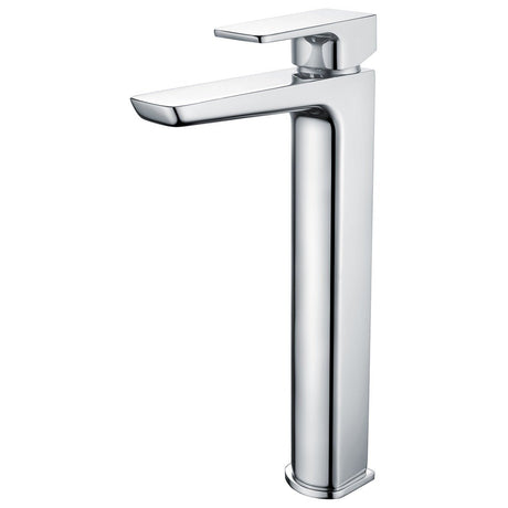 Frontline Aquaflow Alto Tall Mono Basin Mixer Tap - Chrome - BIQALT30 - TAP 'N' SHOWER