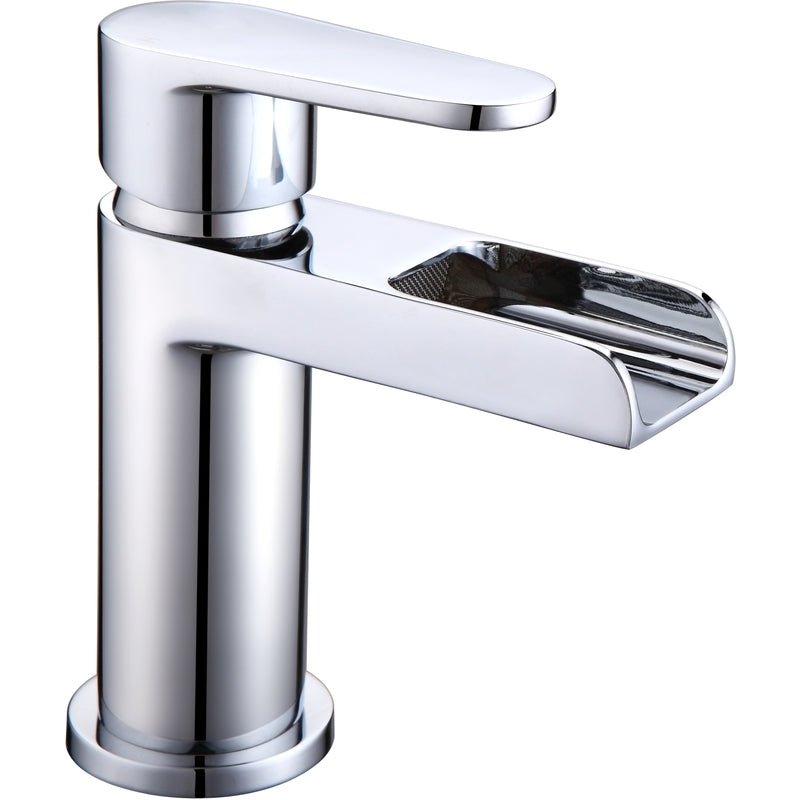 Frontline Aquaflow Ballini Mono Basin Mixer with Click Clack Waste - Chrome - BIQBAL03 - TAP 'N' SHOWER