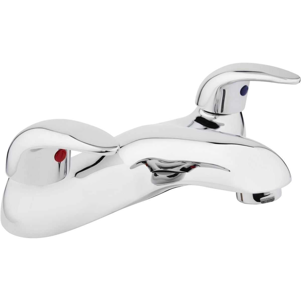Frontline Aquaflow Compact Bath Filler - Chrome - BIQCO02 - TAP 'N' SHOWER