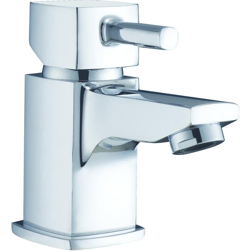 Frontline Aquaflow Cubix2 Mini Mono Basin Mixer - Chrome - BIQCX10 - TAP 'N' SHOWER