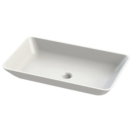 Frontline Aquanatural Elvis Rectangle Solid Surface Basin - BIQEB - TAP 'N' SHOWER
