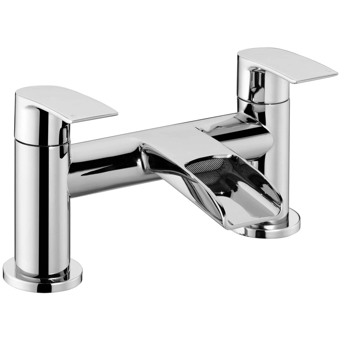 Frontline Aquaflow Flo Bath Filler - Chrome - BIQFL02 - TAP 'N' SHOWER