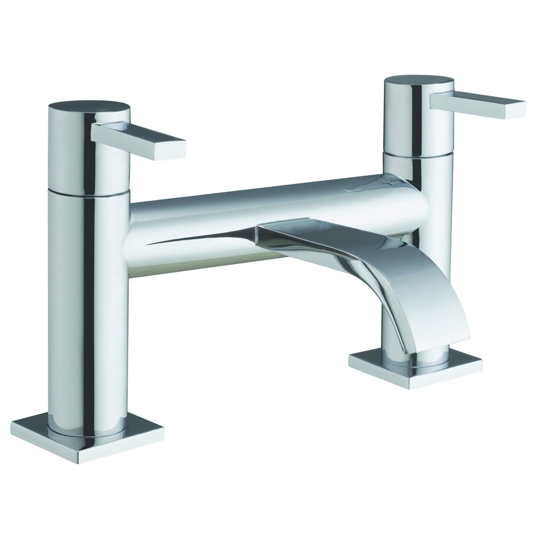Frontline Aquaflow Gemini Bath Filler - Chrome - BIQGE02 - TAP 'N' SHOWER