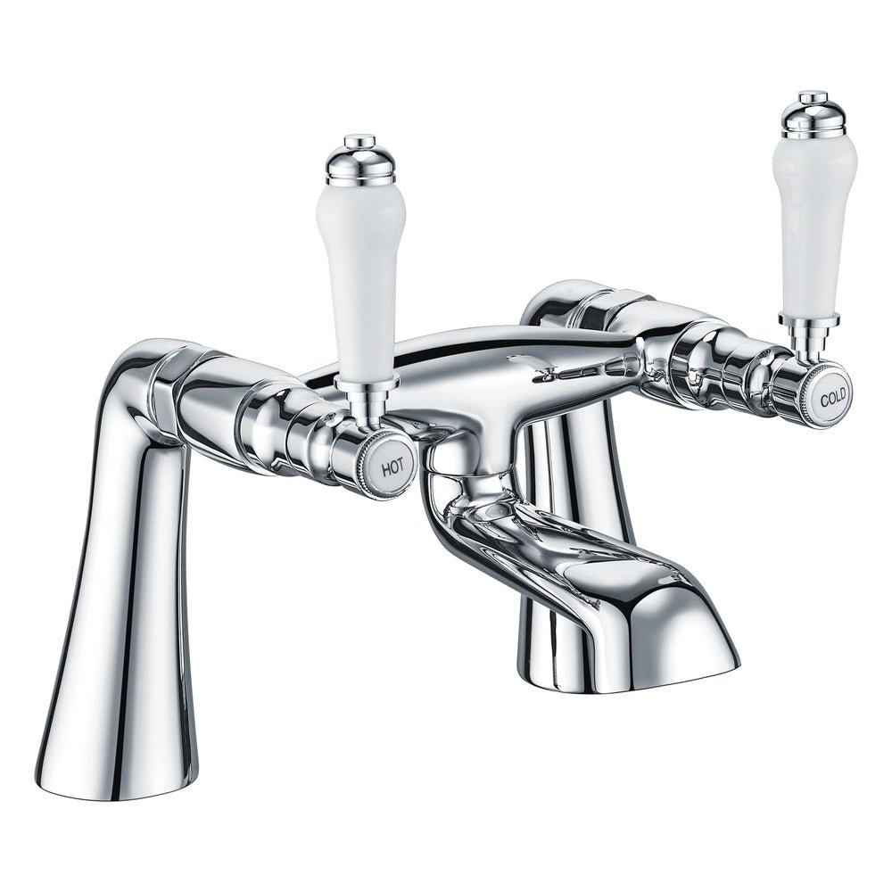 Frontline Aquaflow Ixos Bath Filler - Chrome - BIQIX02 - TAP 'N' SHOWER
