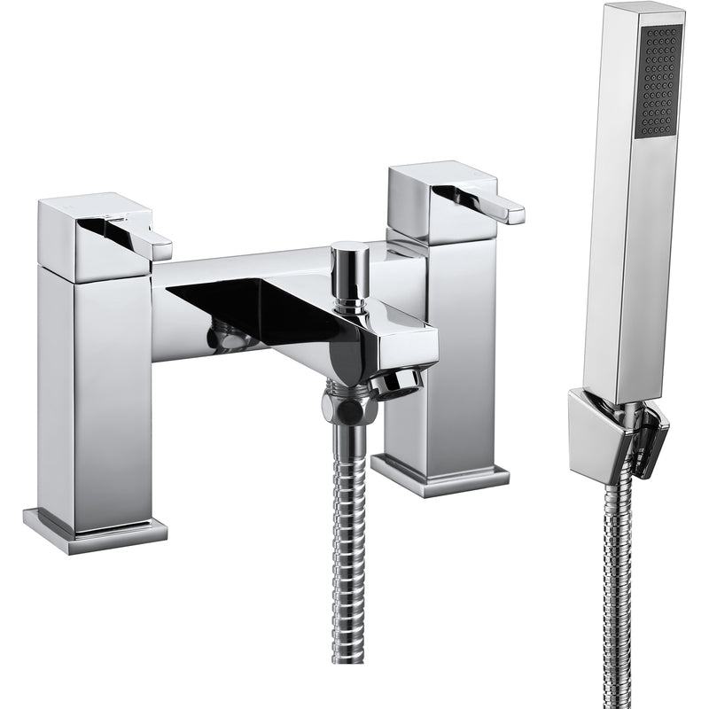 Frontline Aquaflow Ixos Bath Shower Mixer - Chrome - BIQIX01 - TAP 'N' SHOWER