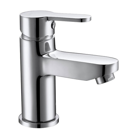Frontline Aquaflow Luna Mono Basin Mixer with Click Clack Waste - Chrome - BIQLU03 - TAP 'N' SHOWER