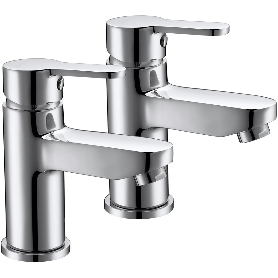 Frontline Aquaflow Luna Bath Taps - Chrome - BIQLU05 - TAP 'N' SHOWER