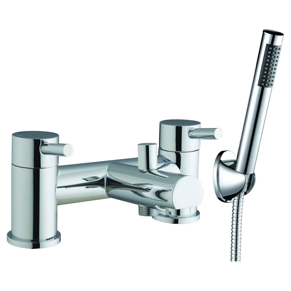 Frontline Aquaflow Petit Bath Shower Mixer - Chrome - BIQPE01 - TAP 'N' SHOWER