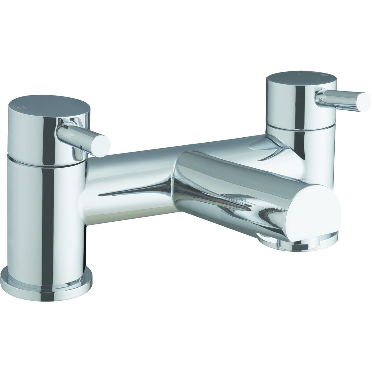 Frontline Aquaflow Petit Bath Filler - Chrome - BIQPE02 - TAP 'N' SHOWER