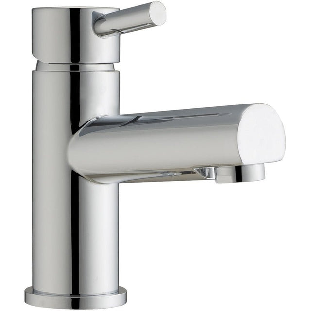Frontline Aquaflow Petit Mini Basin Mixer with Click Clack Waste - Chrome - BIQPE03 - TAP 'N' SHOWER