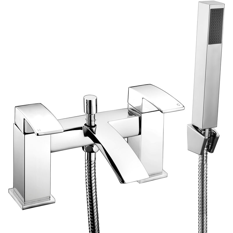 Frontline Aquaflow Pure Bath Shower Mixer - Chrome - BIQPU01 - TAP 'N' SHOWER