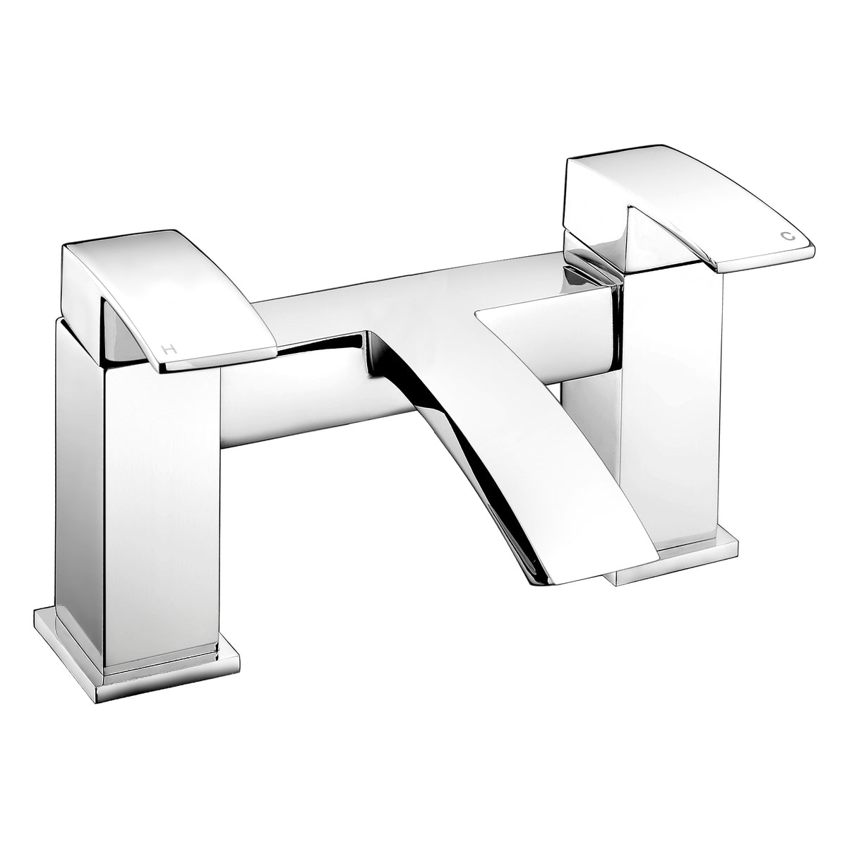 Frontline Aquaflow Pure Bath Filler - Chrome - BIQPU02 - TAP 'N' SHOWER