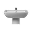 Frontline Aquaceramica 1 Tap Hole Piccolo Basin 570mm - White - BIQR28BAS55 - TAP 'N' SHOWER