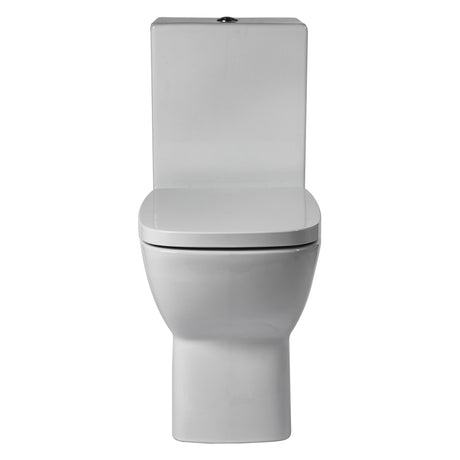 Frontline Aquaceramica Piccolo Close Coupled Cistern - White - BIQR28CIST - TAP 'N' SHOWER