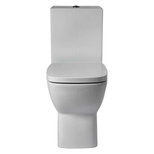 Frontline Aquaceramica Piccolo WC Pan - White - BIQR28PAN - TAP 'N' SHOWER