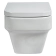 Frontline Aquaceramica Italia Medici Wall Hung WC Pan - White - BIQR6WHPAN - TAP 'N' SHOWER