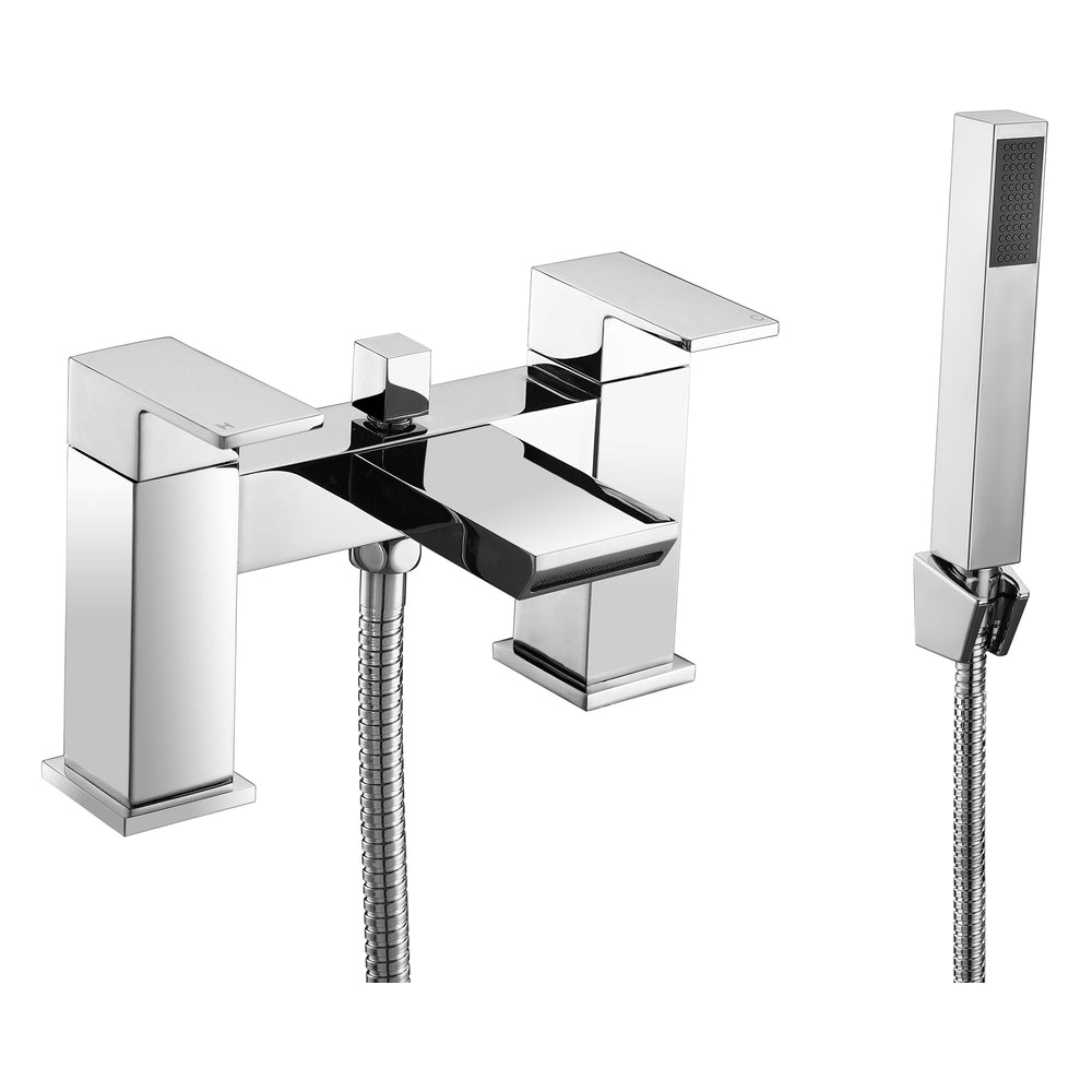 Frontline Aquaflow Sleek Bath Shower Mixer - Chrome - BIQSK01 - TAP 'N' SHOWER