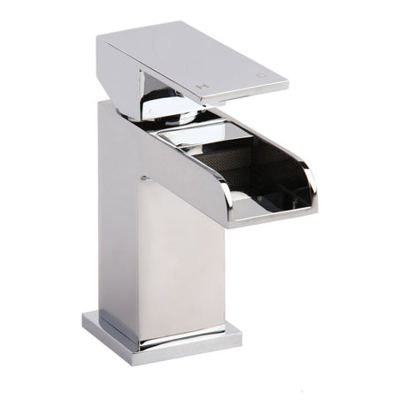 Frontline Aquaflow Stream Basin Mono with Click - Clack Waste - Chrome - BIQSM03 - TAP 'N' SHOWER