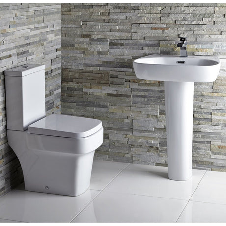 Frontline Aqua Medici Cloakroom Suite - White - CLOAK - MEDICI - TAP 'N' SHOWER