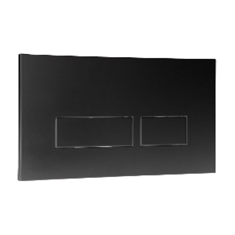 Frontline Trend Flush Plate - Black - CSFR - PR - 30BK - TAP 'N' SHOWER
