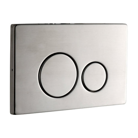 Frontline Iso Flush Plate - Brushed Steel - CSFR - PR - 35BS - TAP 'N' SHOWER