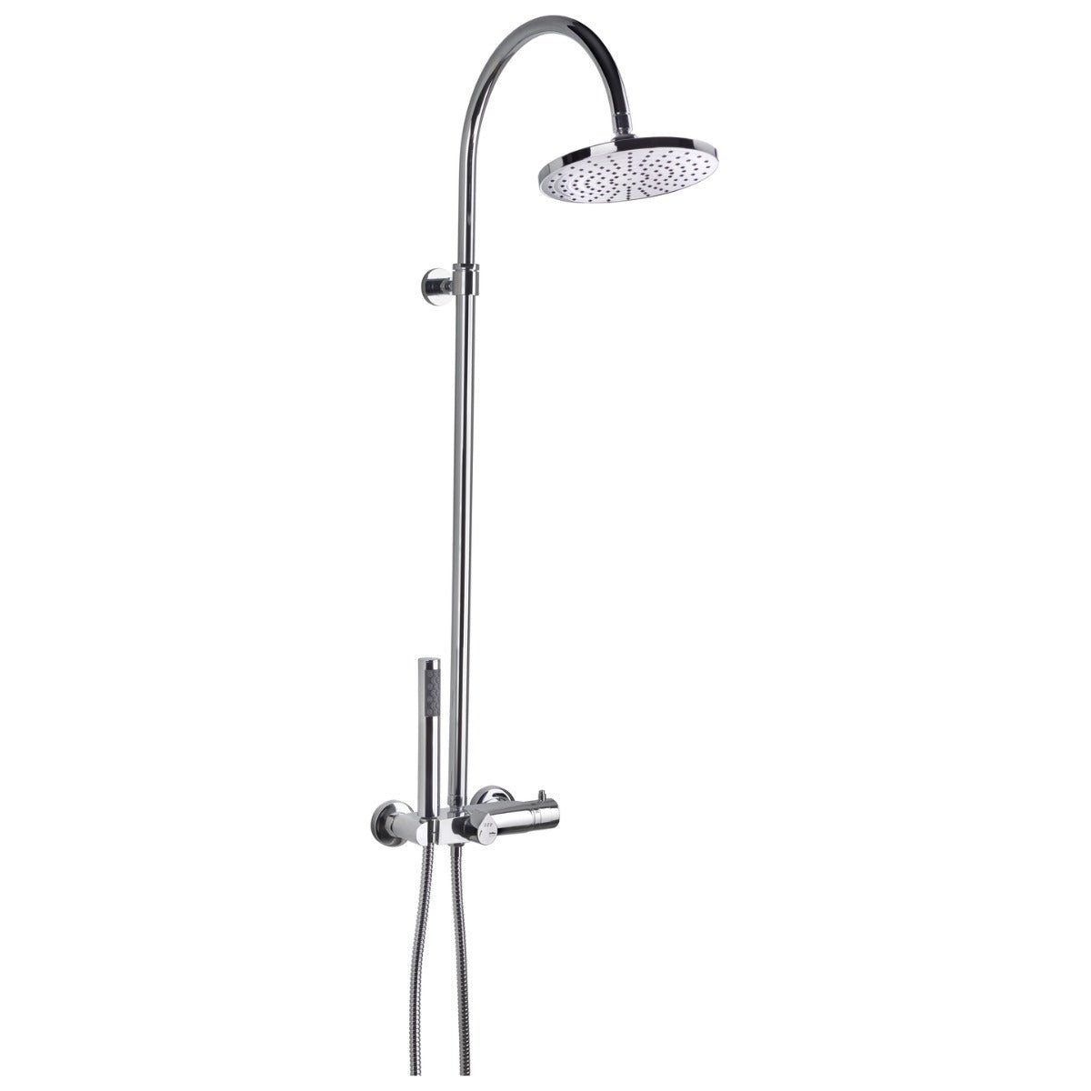 Frontline Aquaflow Fusion Thermostatic Shower Column - Chrome - FMART15436L - TAP 'N' SHOWER