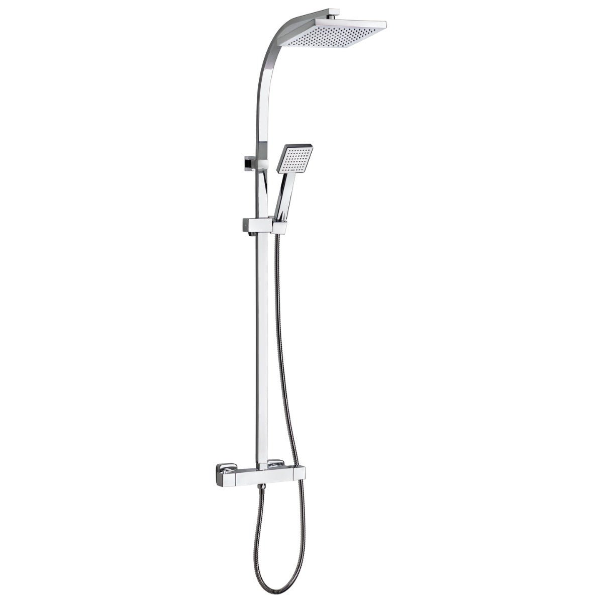 Frontline Aquaflow Flo Thermostatic Shower Column - Chrome - FMART15840 - TAP 'N' SHOWER