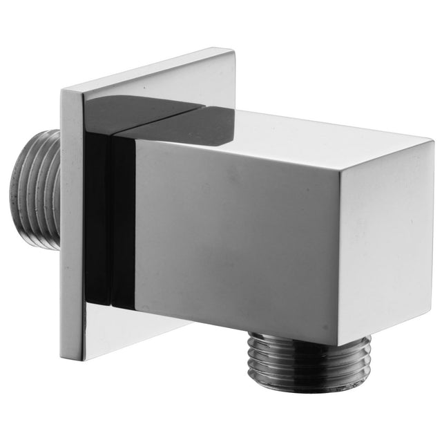 Frontline Aquaflow Square Outlet Elbow - Chrome - FMART4123 - TAP 'N' SHOWER