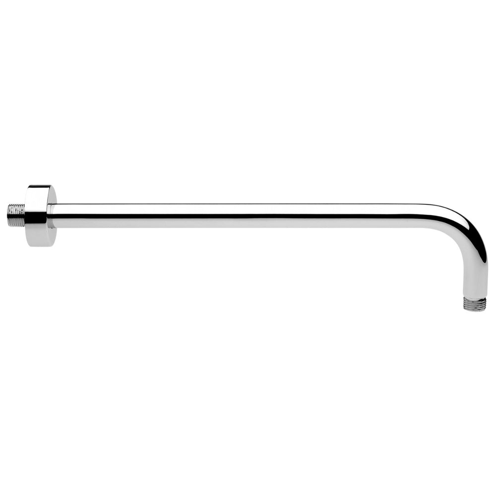Frontline Aquaflow Curved Shower Arm 400mm - Chrome - FMART6660 - TAP 'N' SHOWER