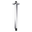 Frontline Aquaflow Brass Square Ceiling Arm 150mm - Chrome - FMART6667 - TAP 'N' SHOWER