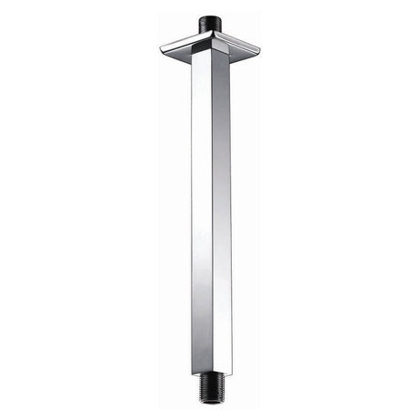 Frontline Aquaflow Brass Square Ceiling Arm 150mm - Chrome - FMART6667 - TAP 'N' SHOWER