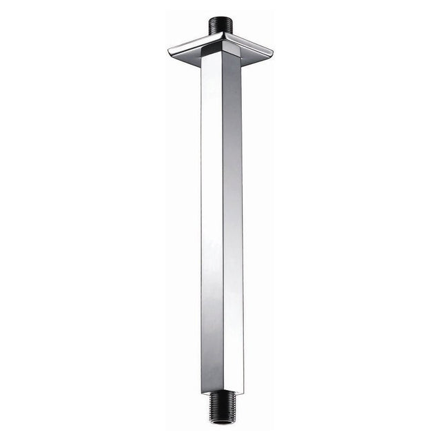 Frontline Aquaflow Brass Square Ceiling Arm 150mm - Chrome - FMART6667 - TAP 'N' SHOWER
