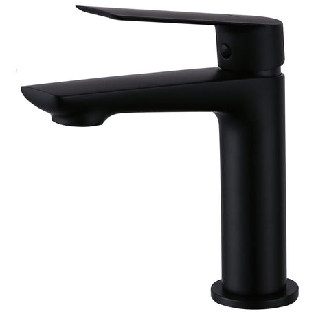 Frontline Aquaflow Sleek Basin Mixer - Matt Black - FMART9910B - TAP 'N' SHOWER