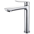 Frontline Aquaflow Sleek Tall Basin Mixer - Matt Chrome - FMART9914C - TAP 'N' SHOWER