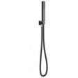 Frontline Aquaflow Square Outlet Elbow, Flex & Handset - Matt Black - FMSMBOEPB - TAP 'N' SHOWER