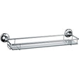 Frontline Holborn Glass Shelf - Chrome - LMHAB102 - TAP 'N' SHOWER
