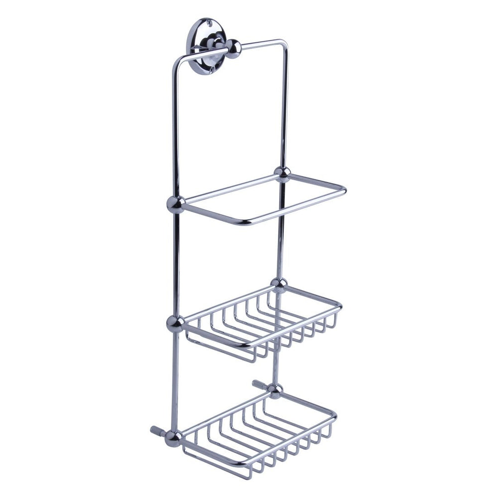 Frontline Holborn Shower Tidy - Chrome - LMHAB119 - TAP 'N' SHOWER