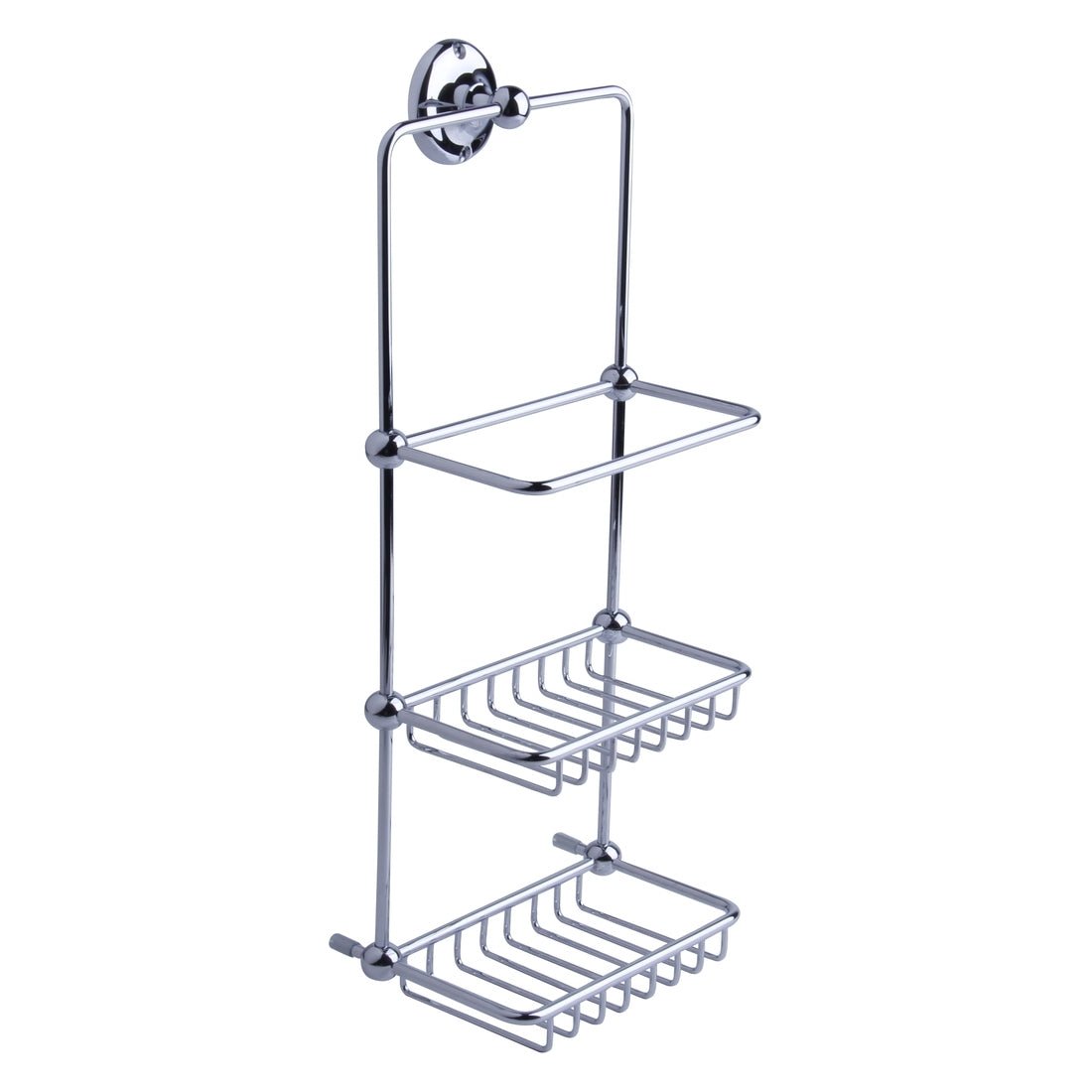 Frontline Holborn Shower Tidy - Chrome - LMHAB119 - TAP 'N' SHOWER