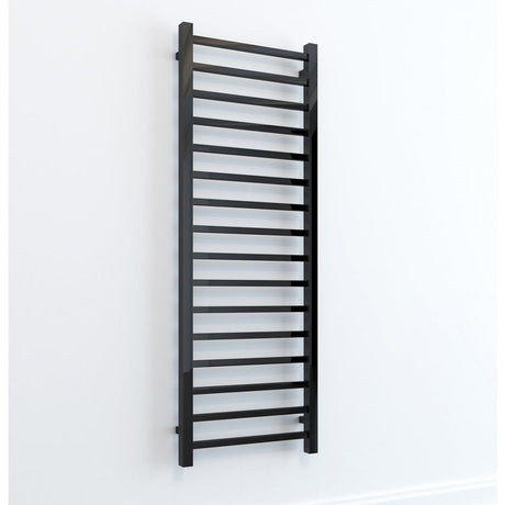 Frontline Onyx Heated Towel Rail 1200x500mm - Black Nickel - LMNRSUN - NFBN120 - TAP 'N' SHOWER