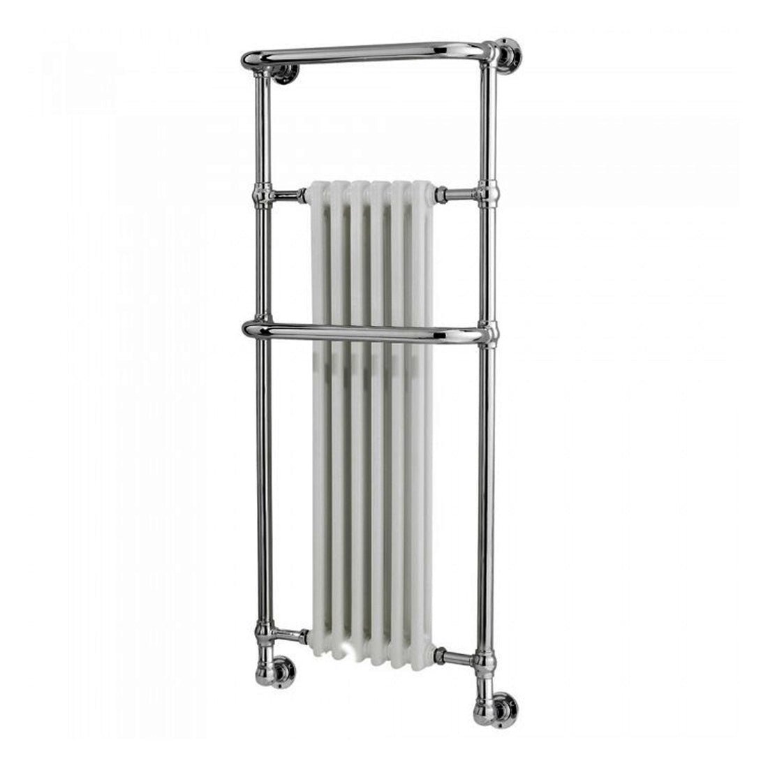 Frontline Holborn Blenheim Radiator 574x1362mm - Chrome/White - LMNRSUN - TR14WM - TAP 'N' SHOWER