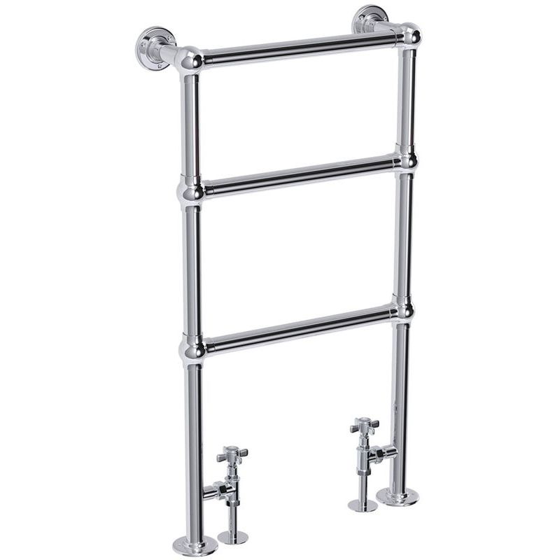 Frontline Charter Traditional Towel Warmer 966x673mm - Chrome - LMNRSUNTR4 - TAP 'N' SHOWER