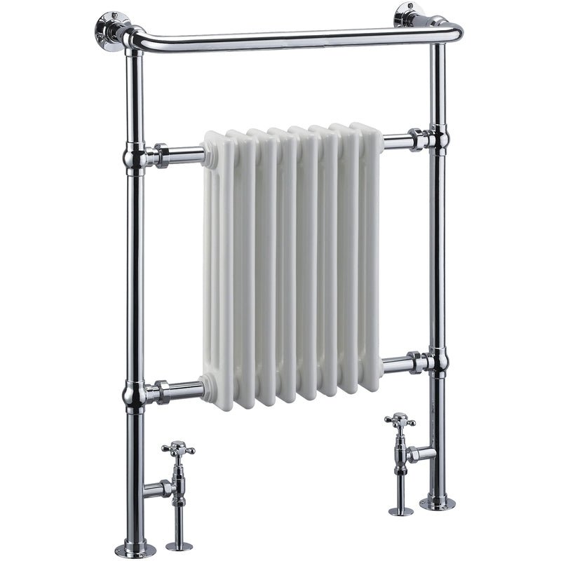 Frontline Academy Traditional Towel Warmer 963x673mm - Chrome - LMNRSUNTR9 - TAP 'N' SHOWER