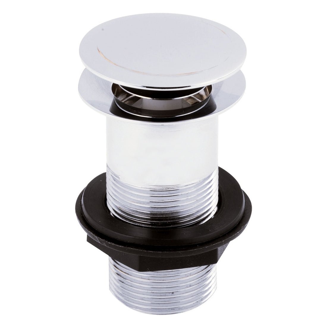 Frontline Unslotted Sprung Basin Waste - Chrome - LMWE106U - TAP 'N' SHOWER