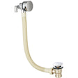 Frontline Aquaflow Caprice Cascade Bath Filler - Chrome - LMWE243 - P/P - TAP 'N' SHOWER
