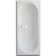 Frontline Aquabathe Luna Double Ended Bath 1700 x 750mm - White - SI15227101 - TAP 'N' SHOWER