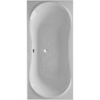 Frontline Aquabathe Comet Double Ended Bath 1800 x 800mm - White - SI15237101 - TAP 'N' SHOWER