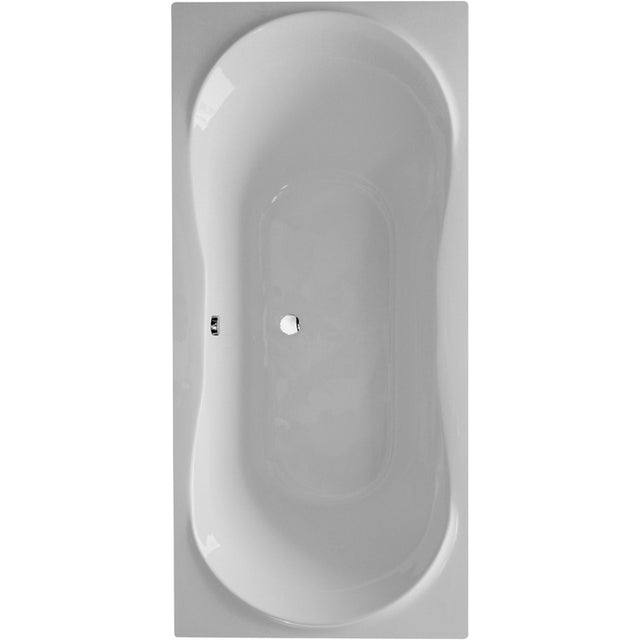 Frontline Aquabathe Comet Double Ended Bath 1800 x 800mm - White - SI15237101 - TAP 'N' SHOWER